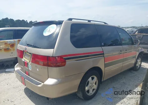 2000 Honda Odyssey Ex из США, поврежденный, VIN 2HKRL1867YH555975